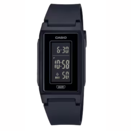 Casio General LF-10WH-1DF Black Resin Band Women Youth Watch